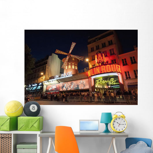 France, Montmartre Wall Mural