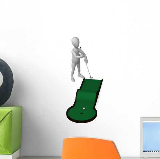 Minigolf Wall Decal