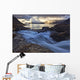 A stormy sky breaks above the Arnarfjorour fjord Wall Mural