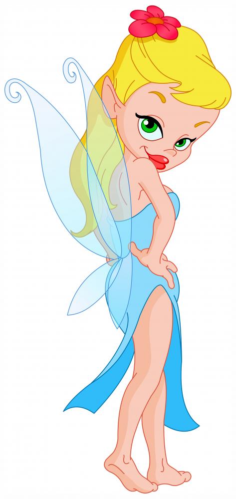 Beautiful fairy Wall Decal