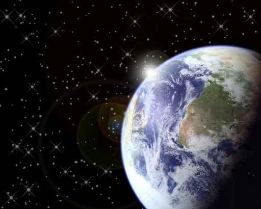 Earth Sun Wall Decal