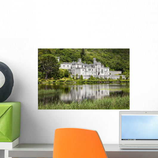 Kylemore abbey;County galway ireland Wall Mural
