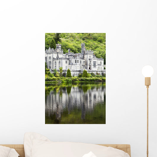 Kylemore abbey;County galway ireland Wall Mural