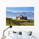 Switzerland, Vineyards and castle Wall Mural