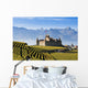 Switzerland, Vineyards and castle Wall Mural