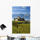 Switzerland, Vineyards and castle Wall Mural