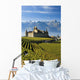 Switzerland, Vineyards and castle Wall Mural