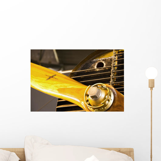 Switzerland, Close-up of propeller Wall Mural