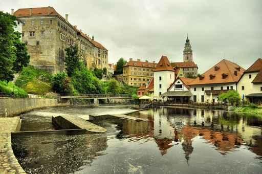 Cesky Krumlov Wall Decal