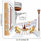 Street cafe Wall Mural