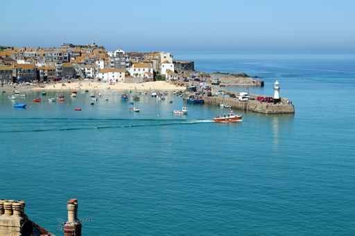 St Ives Harbor Still Wall Decal