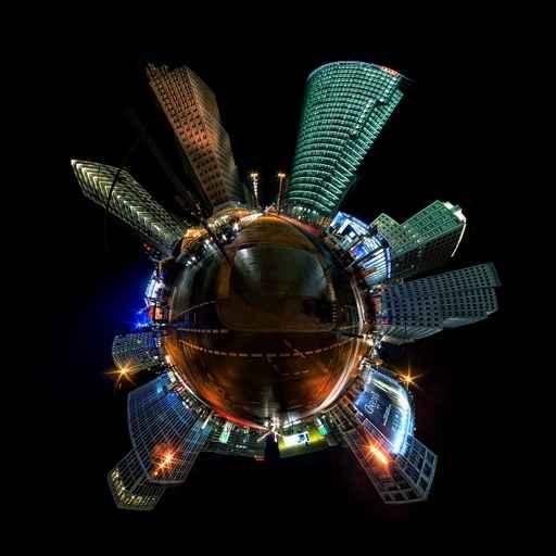 Potsdamer Platz Planet Wall Decal