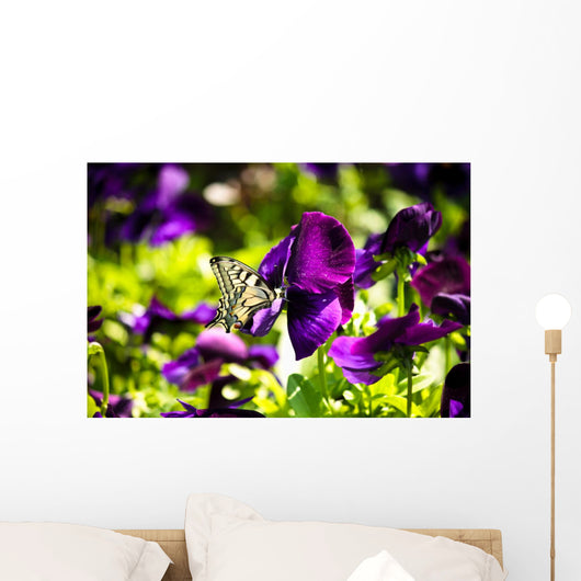 spring butterfly Wall Mural