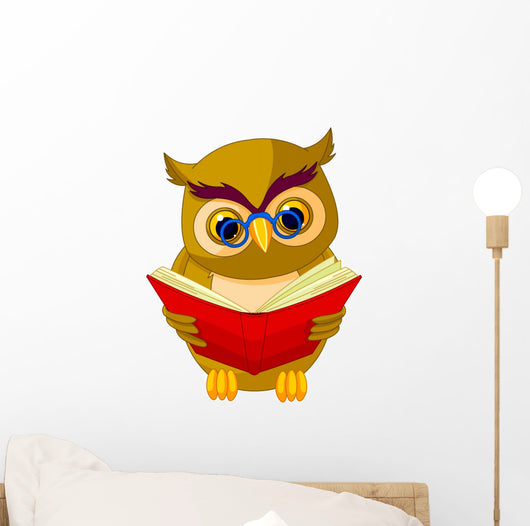 Wise Owl Wall Decal