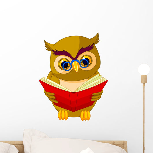 Wise Owl Wall Decal