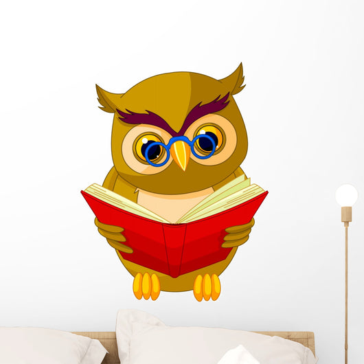 Wise Owl Wall Decal