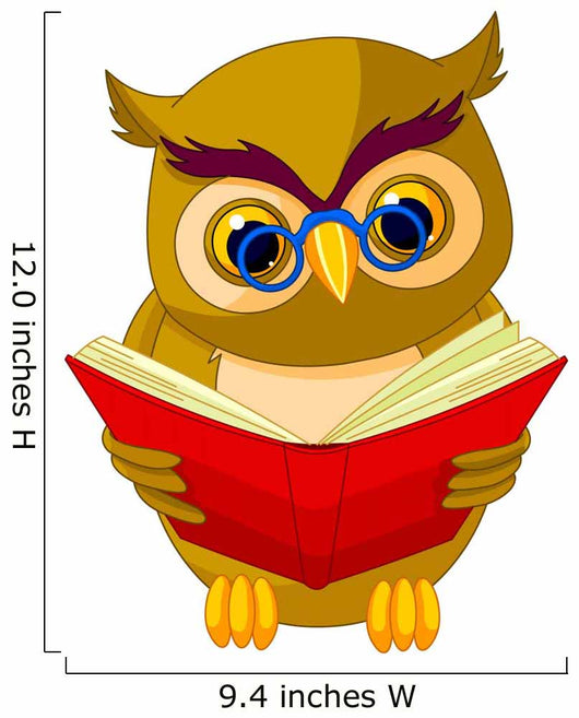 Wise Owl Wall Decal