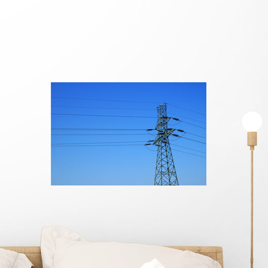 powerlines Wall Mural