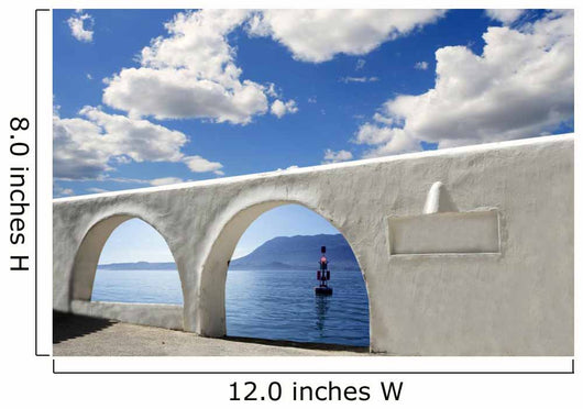 Mediterranean Sea White Archs