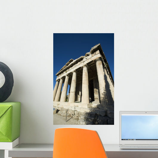 Temple of hephaestus in ancient agora of athens;Athens greece Wall Mural