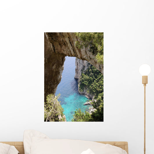 Natural Arch Capri Italy Wall Mural