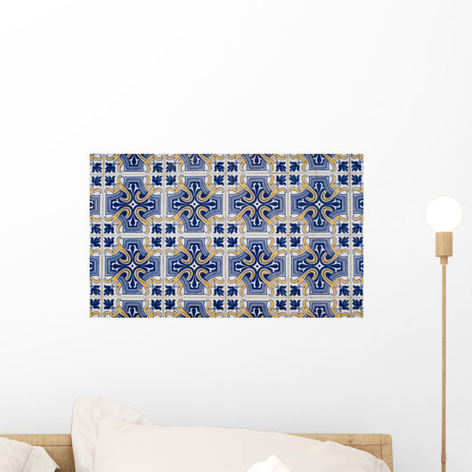 Portuguese Glazed Tiles 078 Wall Mural