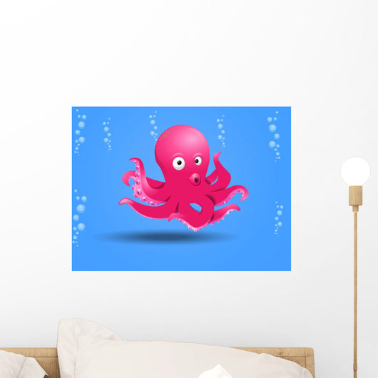Octopus Wall Mural