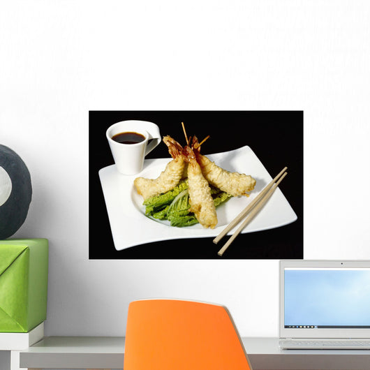 Tempura Prawns and Ponzu Wall Decal