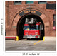 Fire Station Wall Mural