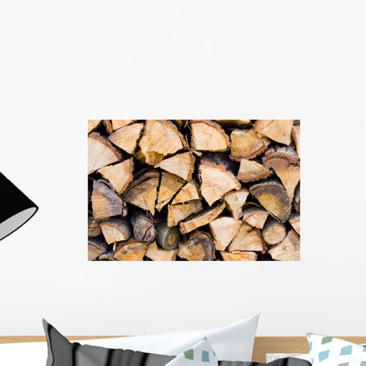 Firewood Wall Mural