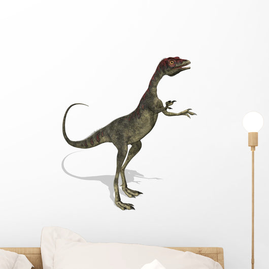 Compsognathus Dinosaur Wall Decal
