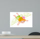 Baby Fairy in Flight Wall Decal