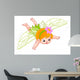 Baby Fairy in Flight Wall Decal