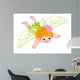 Baby Fairy in Flight Wall Decal