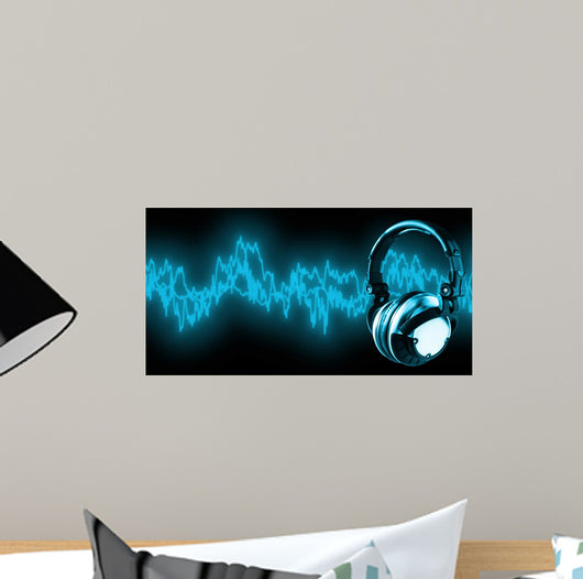 Listen to Music Clipping Path Xxl Wall Mural