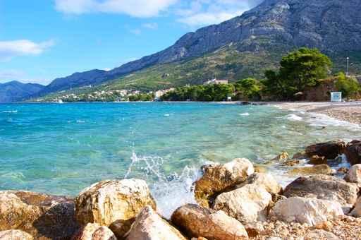 Adriatic Sea Coastline Wall Decal