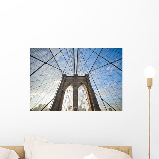 Upward Brooklyn Bridge