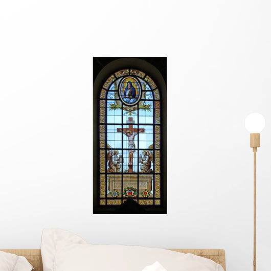 Stained Glass Cathedral Saint