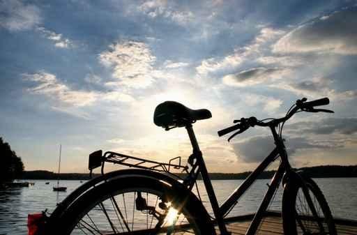 End Bike Trip Wall Decal Design 2