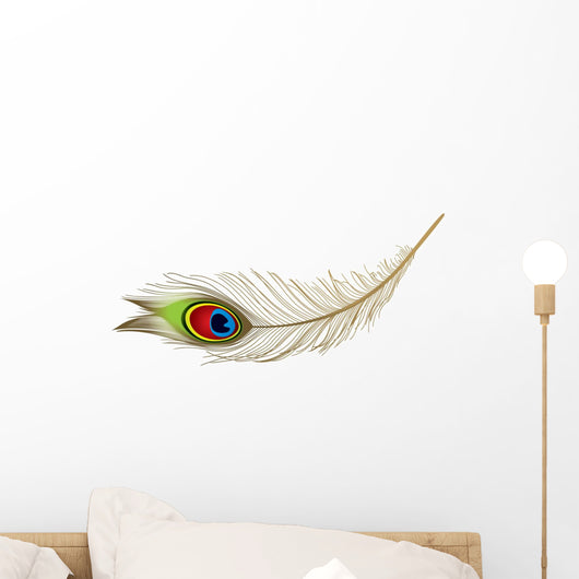 peacock feather Wall Decal