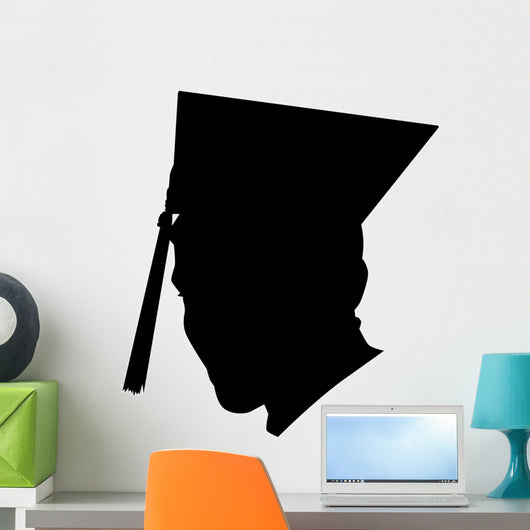 Graduation Cap Wall Decal