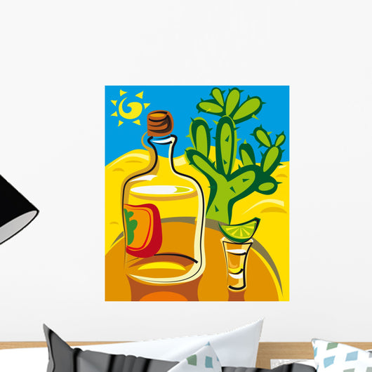 tequila Wall Mural