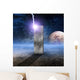 Monolith on Lifeless Planet Wall Mural
