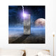 Monolith on Lifeless Planet Wall Mural