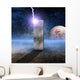 Monolith on Lifeless Planet Wall Mural