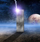 Monolith on Lifeless Planet Wall Mural