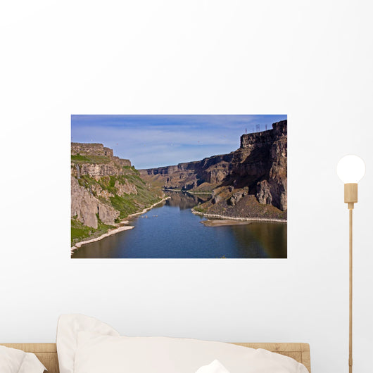 Below Twin Falls Wall Mural
