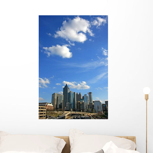 Atlanta Cityscape Dusk Wall Decal