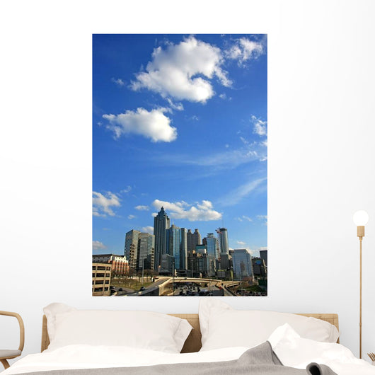 Atlanta Cityscape Dusk Wall Decal