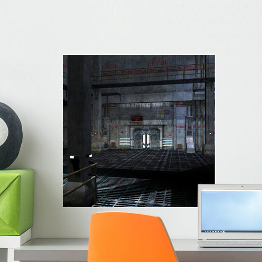 Dark and Scary Place Wall Decal Design 3